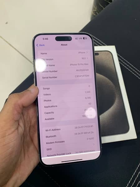 iphone 15 pro max hk pta approved 256gb 2