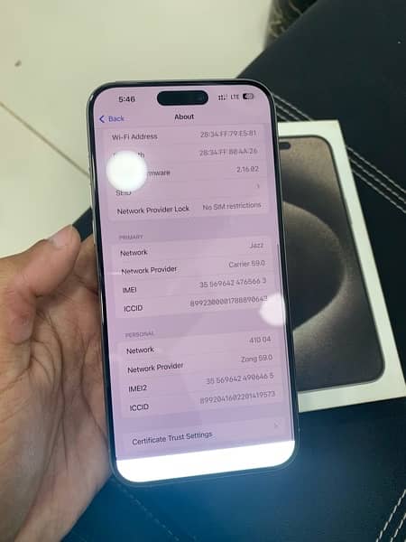 iphone 15 pro max hk pta approved 256gb 3