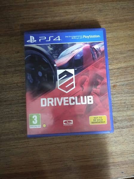 Extremely good condition Drive Club. 0