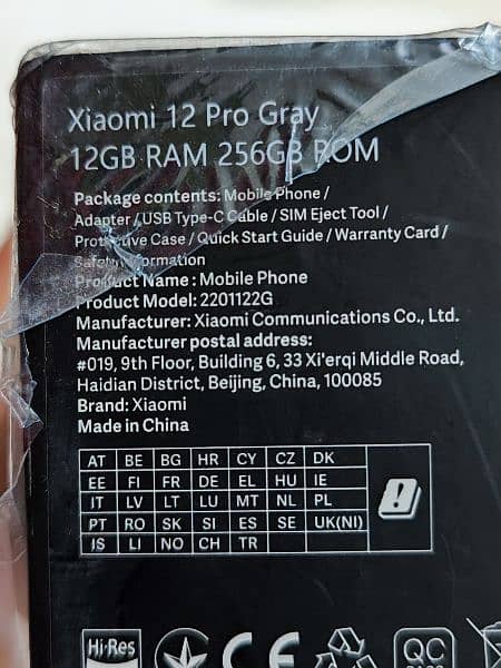 Xiaomi 12 Pro in Lush Condition 12GB+256GB PTA Approved 10