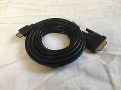 HDMI to DVI 5 meters cable male-to-male 0