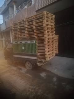 wooden pallets