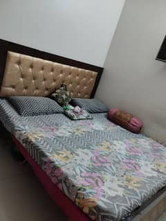 Like new double bed with mattress