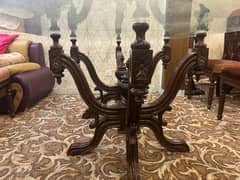 8 seater chiniot made dining table