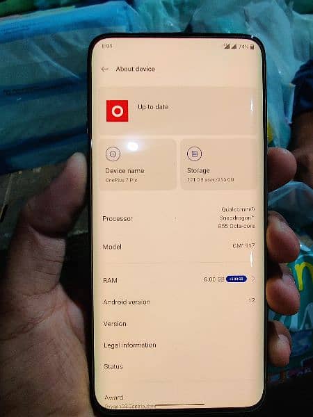 One plus 7 pro 8+5gb 256gb 8