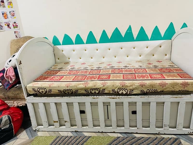 durable cot cum single bed 3