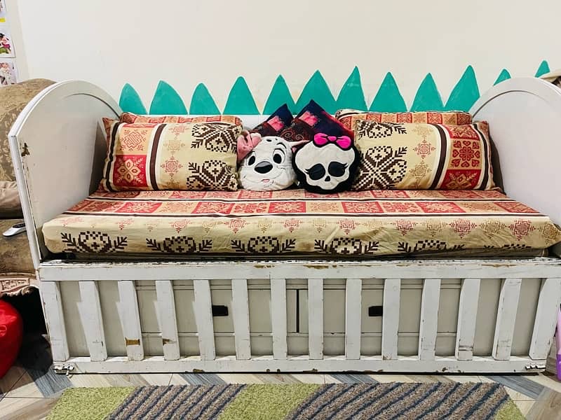 durable cot cum single bed 4