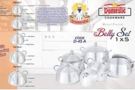 DOMESTIC Belly set