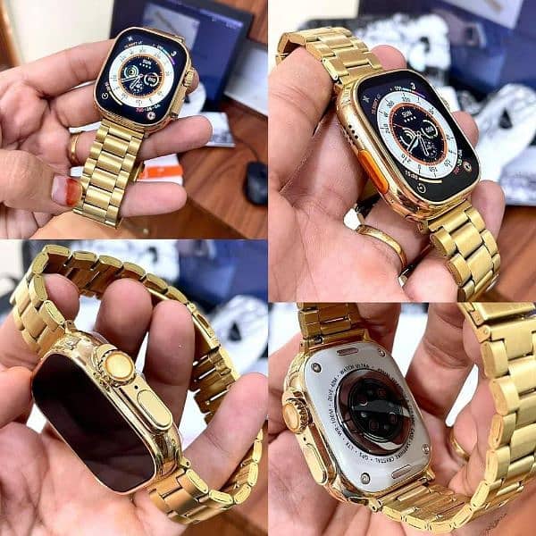 PREMIUM GOLDEN SMART WATCH 7