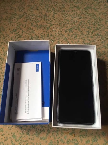 Vivo y20. . . . . with box charger. . 2