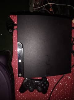 PS3 slim 500gb jailbreak. good condition