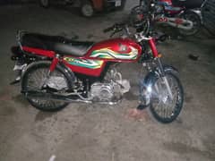 Honda CD 70 Rawalpindi number Good Condition