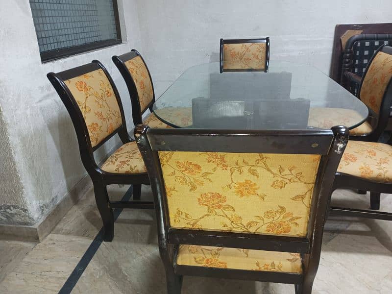 Dining Table 6 chairs set 1