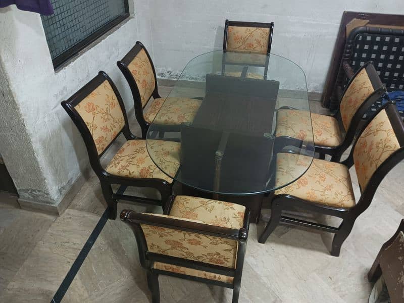 Dining Table 6 chairs set 2