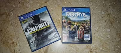 COD Infinite warfare & Far Cry 5