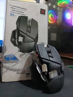 Mad catz rat 9 wireless gaming mouse