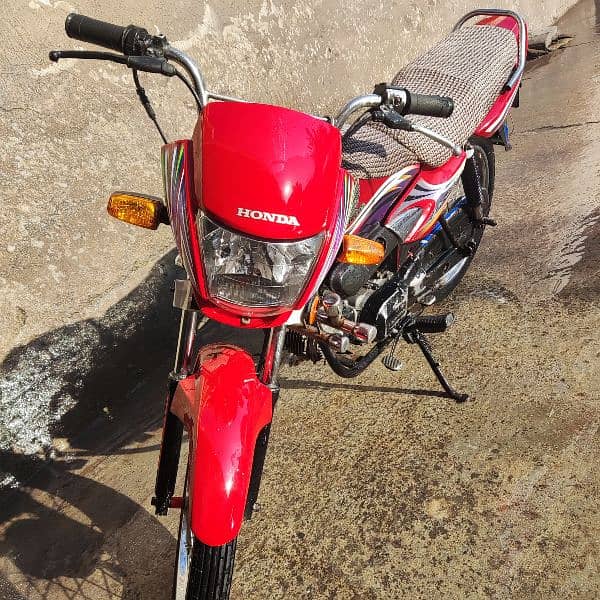 honda priodor 100cc sindh number bike 3