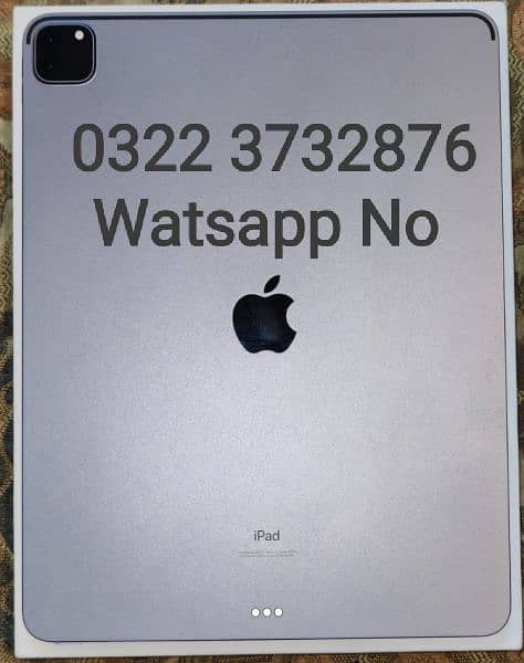 iPad Pro M1 5th Generation 256GB 12.9 Inch =  Watsapp 03223732876 0