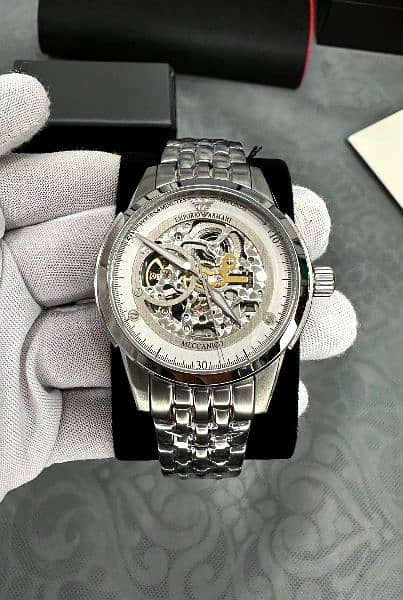 100% original Emporio Armani automatic skeleton watch for men 0