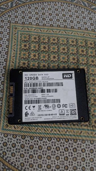 120gb Ssd WD Green 1