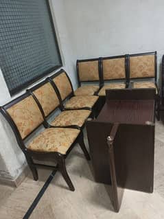 dining set with 6 chairs