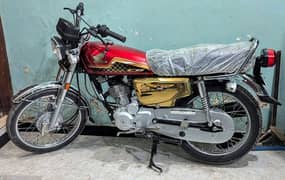 Honda 125 Self Start Gold Edition 2024