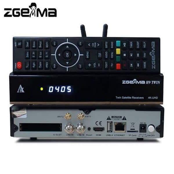 Zgemma H9 Twin Linux Receiver 0