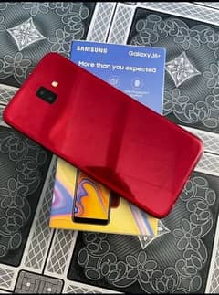 Samsung j6 puls 3 GB 32 GB with box all okay condition 10 by 9