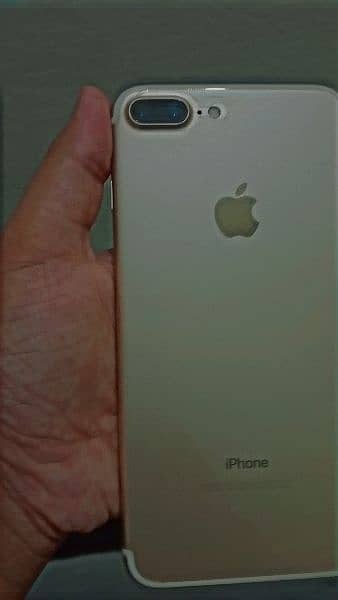 iphone 7plus PTA approved lushh condition 128gb 4