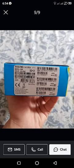 tecno spark 6 go 2 GB 32 GB with box data cable all okay