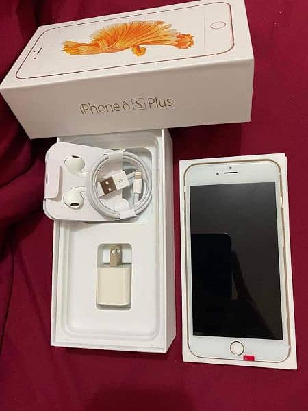 iphone 6s plus PTA approved 64gb memory my wtsp/0341-68;86-453 0