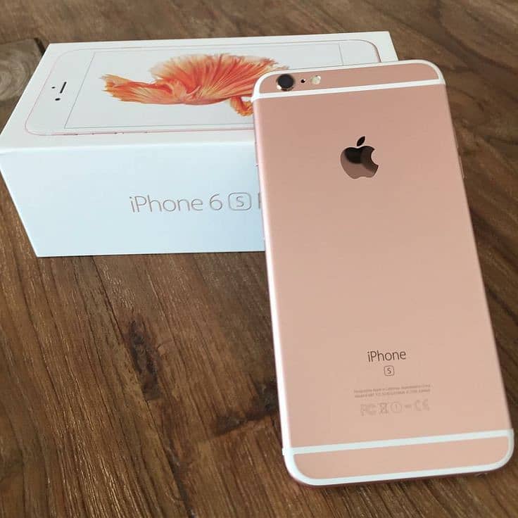 iphone 6S plus 128GB with full box 0