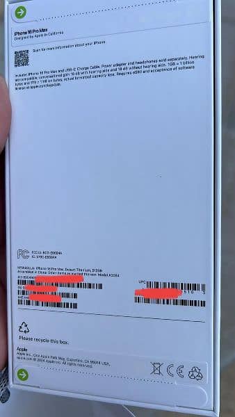 iPhone 16 pro max LLA 512gb 1