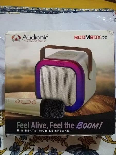 Boom Box 102 Mini Speaker With mic 5