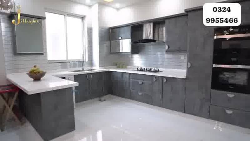 02 Bed Ready To Move Furnished Apartment 970 SQ. FT Available On Instalments For Sale 2