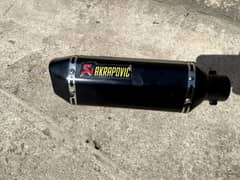 Ybr 125G/150 Akrapovic Exhaust with Band