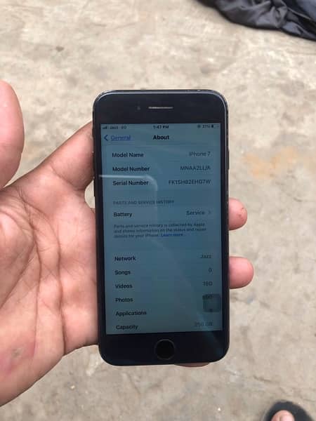 iPhone 7 256gb PTA approved o3o65785962 8