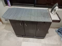 Iron stand with cupboard & Drawer