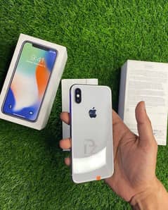 Iphone X 256GB (PTA Approved) with box