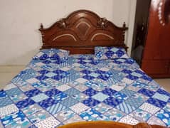 bad or almari with mattress