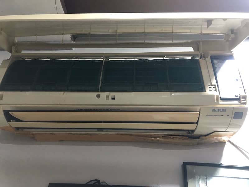 1 ton split ac Mitsubishi mr slim used 4