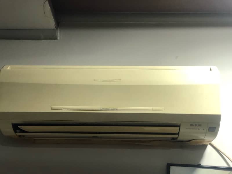 1 ton split ac Mitsubishi mr slim used 11