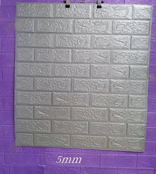 3D Brick Stone Wall Sticker Self-Adhesive Foam Wallpaper Panels 2