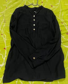 Future | Black Chiffon Shirt | Women