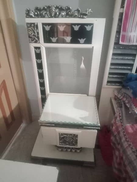 side table, ironing stand & dressing 1