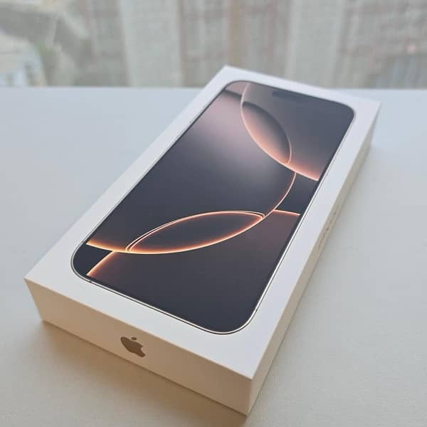 Iphone 16 Pro Max 256gb Desert Titanium Brand New 0