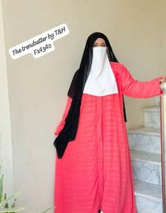 Front Open Abaya