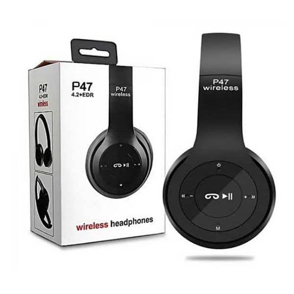 p47 wireless headphones headsets hd sound 3