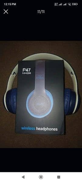 p47 wireless headphones headsets hd sound 10