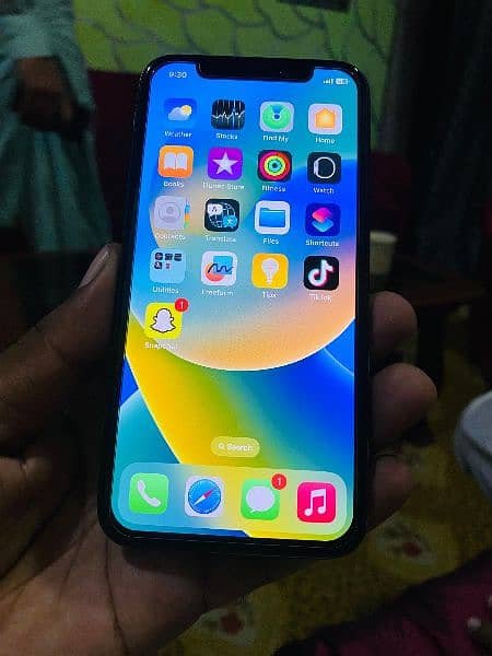 iPhone X official PTA approved  256GB 6